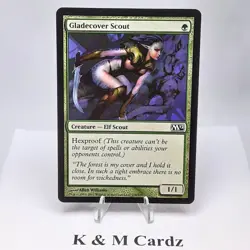 MTG - M12 - Gladecover Scout - #178 - Lightly Played - Image 1