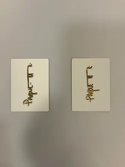 MTG Magic Bloodfell Caves FOIL Signed F&B Artist Proof x2 Set KTK & FRF Paquette - Image 2