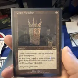 Grim Monolith - Urza’s Legacy - 1999 #126 - Image 3