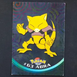 Abra 63 Foil - Topps Series - Pokemon Card - Image 1