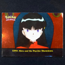 Abra and the Psychic Showdown EP21 Foil - Topps Series - Pokemon Card - Image 1