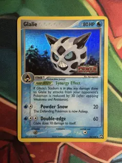 Glalie 30/108 Reverse Holo Stamped Pokemon Ex Power Keepers 2007 Card LP - Image 2