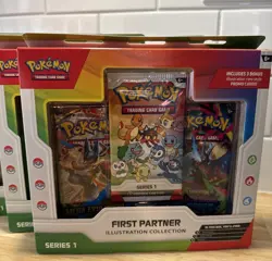 Lot Of 5 ✅ Pokemon TCG First Partner Illustration Collection Series 1 New Sealed - Image 2