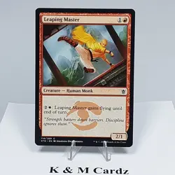 Leaping Master - #114 - MTG - Khans of Tarkir - Image 1