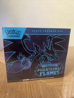 Pokemon Mega Evolution Phantasmal Flames Elite Trainer Box Factory Sealed - Image 1