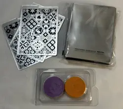 Pokemon TCG Paldean Fates Shiny Mimikyu ETB Sleeves (65ct) SEALED And Marker U00 - Image 2