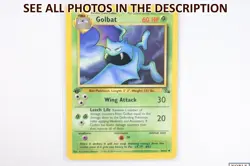 Pokemon TCG Golbat 1st Edition Fossil Set Uncommon 34/62 Lot of 5 NM LP (CS) - Image 4