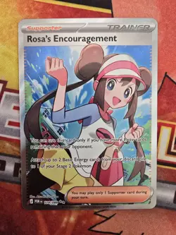Pokemon Rosa's Encouragement - 114/088 - Perfect Order - Full Art NM Pack Fresh - Image 1