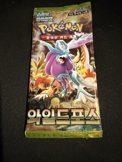 2024 Korean Pokemon Wild Force sv5K Sealed Booster Pack X 1 - Image 1
