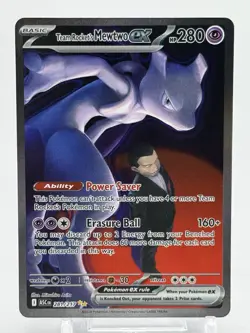 Team Rockets Mewtwo EX 281/217 Ascended Heroes SIR Pokemon 281/217 - Image 1