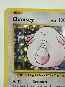 Pokemon TCG XY Evolutions Chansey Holo Card 70/108 NM - Image 2