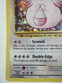 Pokemon TCG XY Evolutions Chansey Holo Card 70/108 NM - Image 4