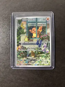 Pokemon TCG Pokemon Charmander Charmander Promo Holo black star promo 044 - Image 1