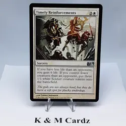 MTG - M12 - Timely Reinforcements - #040 - Lightly Played - Image 1