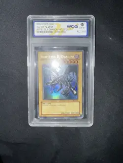 Yu-Gi-Oh Red-Eyes Black Dragon Card 2003 SDJ #001 - WCG 10 GEM MT - Image 2