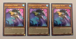 Yugioh! Guardian Slime - LED7-EN003 - Ultra Rare - 1st Edition LP Set of 3 Cards - Image 1