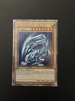 2024 YUGIOH MP24 QCR SECRET RARE BLUE EYES WHITE DRAGON NM OC 💫 - Image 1