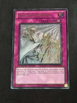 Solemn Warning DREV-EN022 1st Edition Ultimate Rare NM YuGiOh - Image 1