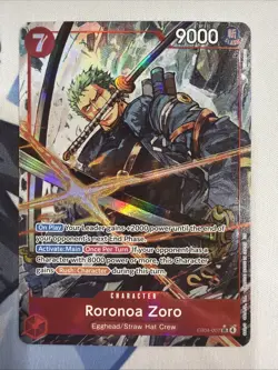 One Piece: Roronoa Zoro (Alternate Art) EB04-007 Adventure on Kami's Island NM - Image 1