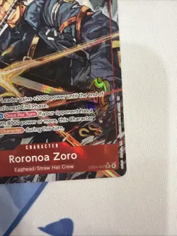 One Piece: Roronoa Zoro (Alternate Art) EB04-007 Adventure on Kami's Island NM - Image 4