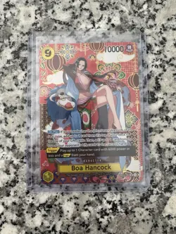 Bandai Boa Hancock OP14-112 SP Special 10000 One Piece Card Game Azure Sea's Se… - Image 1