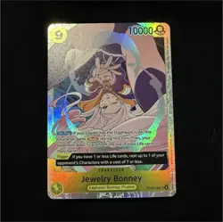 Jewelry Bonney OP13-108 One Piece CCG 10000 Power Foil Rush Character Card - Image 1