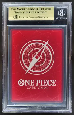 2025 ONE PIECE MONKEY D. LUFFY PURPLE/BLACK ST26-005 BGS 9.5 PT - Image 2