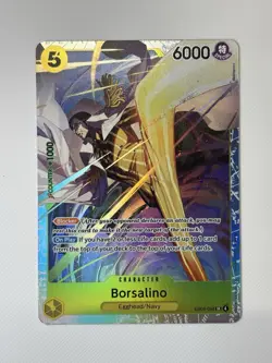 One Piece OP15 Borsalino EB04-058 SR Foil - Adventure On Kami's Island ENGLISH - Image 1