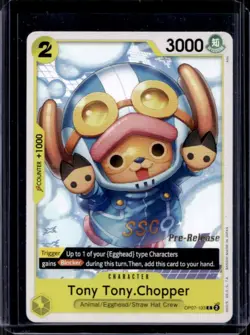 2024 One Piece 500 Years Tony Tony.Chopper Pre-Release Stamp #OP07-103 - Image 1