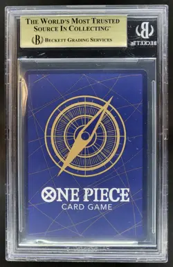 2025 ONE PIECE MONKEY D. LUFFY PURPLE/BLACK ST26-005 BGS 10 PT - Image 2