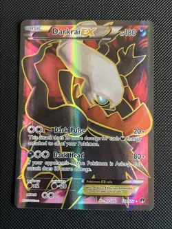 Pokemon TCG Darkrai EX XY Breakpoint Holo Full Art Ultra Rare Card 118/122 - Image 1