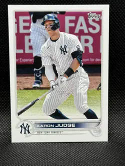 2022 Topps Series 1 - Aaron Judge #99 Vertical, Batting. 26-119 - Image 1