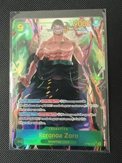 Roronoa Zoro (Alternate Art) OP06-118 Secret Rare Wings of the Captain - Image 1