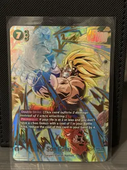 Dragon Ball Super Fusion World Son Goku FB05-119 SCR* Alternative Art - Image 1
