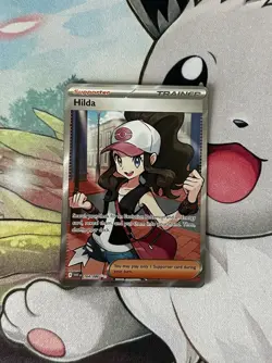 Hilda 164/086 Pokemon White Flare Full Art Ultra Rare Trainer Holo - Image 1