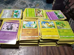 650 Common Pokemon Cards From 2016-2020 In Fair, Played With, Condition - Image 1