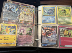 Pokemon 4 Pocket Binder Cards 200+ Cards Holo's, Reverse Holo, V's, Jumbo - Image 3