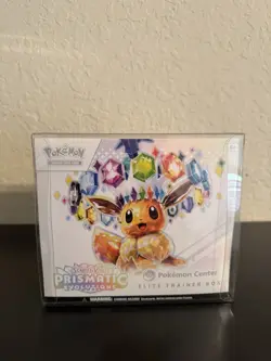 Prismatic Evolutions Pokemon Center Elite Trainer Box ETB IN HAND FAST SHIPPING - Image 1