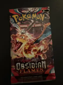 VERY HEAVY! 22.58g Obsidian Flames Pokemon TCG Factory Sealed Booster Pack!!! - Image 2