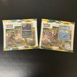 Pokemon TCG: Evolving Skies 3 Pack Blister Set Of 2x Sword & Shield NFS - Image 1