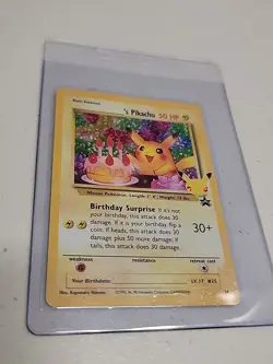 Pokemon TCG Birthday Pikachu Celebrations Classic Collection Promo Card #24 D - Image 2