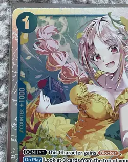 One Piece TCG Rebecca OP15-053 SR Foil English OP15 NM Card - Image 2