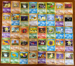 Lot of 40 Pokemon Card Bulk Japanese vintage Old Back 091 - Image 1