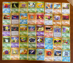 Lot of 40 Pokemon Card Bulk Japanese vintage Old Back 092 - Image 1
