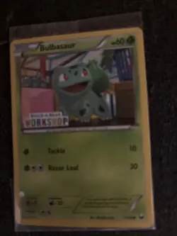 Bulbasaur 1/108, NM Sealed Promo, Build-A-Bear Stamp, BW Era, Pokemon TCG Card - Image 1