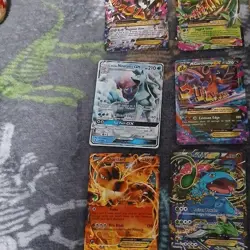 Nintendo Pokemon EX Full Art Holo Card Lot 15 Charizard Rayquaza Kyogre Groudon - Image 2