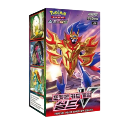 Pokemon Card Sword & Shield 'Shield V' Enhanced Expansion Booster Box Korean Ver - Image 1