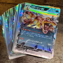 Pokemon 100 cards, R or higher, bulk sale, retired items, Charizard EX, RR - Image 2