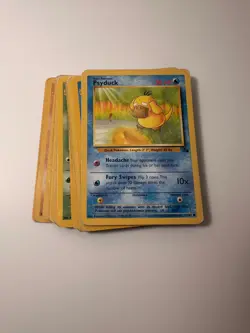 24 Card Fossil Pokemon Lot No Duplicates with Psyduck - HP/DMG - Image 4