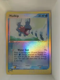 Mudkip 65/97 Reverse Holo EX Dragon Pokemon Card Rare Mint - Image 1